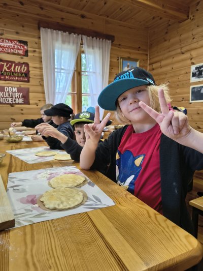Z cyklu Turystyczne Wojsławice - przedszkole Arka